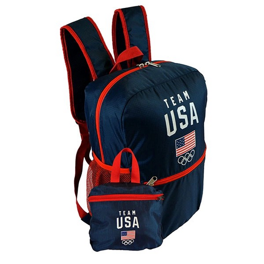 TEAM USA BACKPACK WITH POUCH