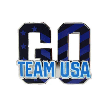 Lapel Pin Go Team USA