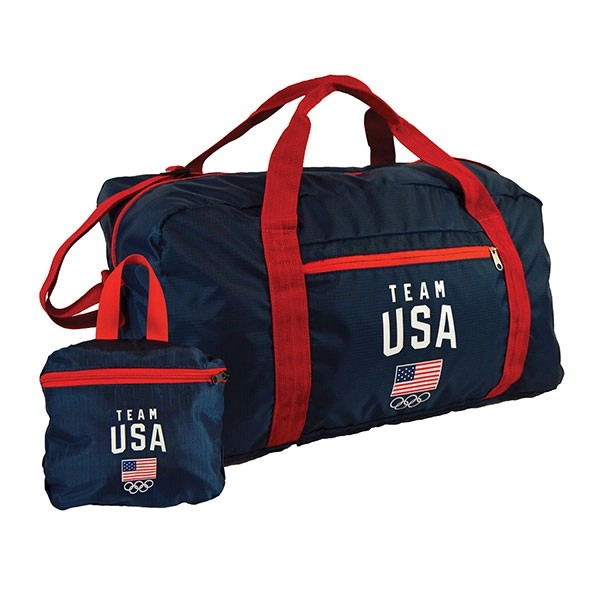 TEAM USA DUFFEL BAG WITH POUCH